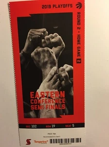 TORONTO RAPTORS / PHILADELPHIA  APR 29,2019PLAYOFFS TICKET STUB-RD 2 HOME GAME 2 - Picture 1 of 1