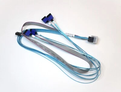 Supermicro CBL-SAST-0948 MiniSAS HD to 4 SATA w/Sideband Cable - Image 1 of 4