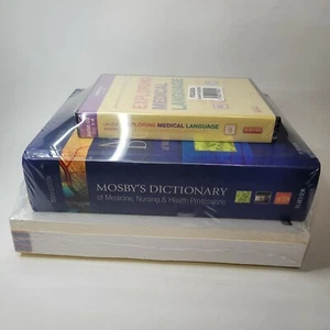 New Sealed Set Exploring Medical Language Vol. 10 4 Cds Dictionary Workbooks Ect - Picture 1 of 4