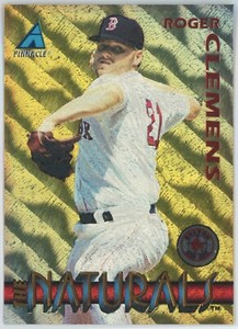 ROGER CLEMENS 1994 Pinnacle The Naturals Card #25