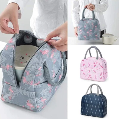 Thermal Insulated Lunch Bag Cool Bag Picnic Adult Kid Food Storage Lunch Box NEW - Image 1 of 4
