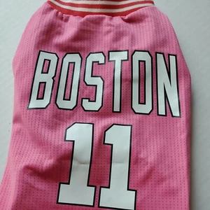 Dog Jersey BOSTON PINK jersey for Small Dog - Picture 1 of 4