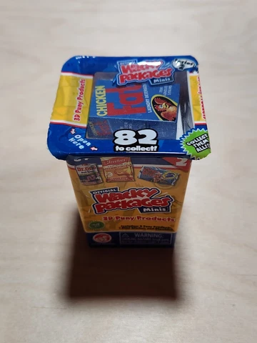 Worlds Smallest Wacky Packages Minis 3D Series 2 Chicken Fat Figure NEW Cover