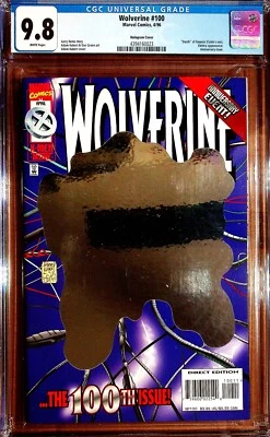 Wolverine #100 (1996) - CGC 9.8 - Hologram Cover - Image 1 of 4