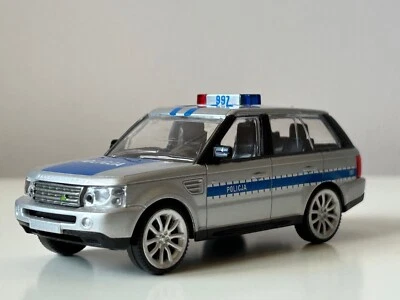 Range Rover Sport British/Polish Police Car Model Diecast Toy 1:43 Scale Rastar - Image 1 of 4