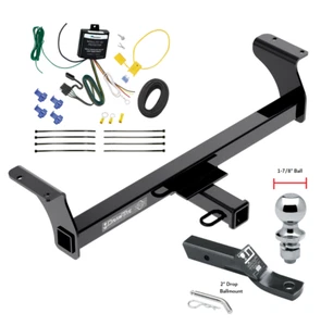 Trailer Tow Hitch For 2013 Isuzu D-Max All Styles w/ Wiring Kit & 1-7/8" Ball - Picture 1 of 8
