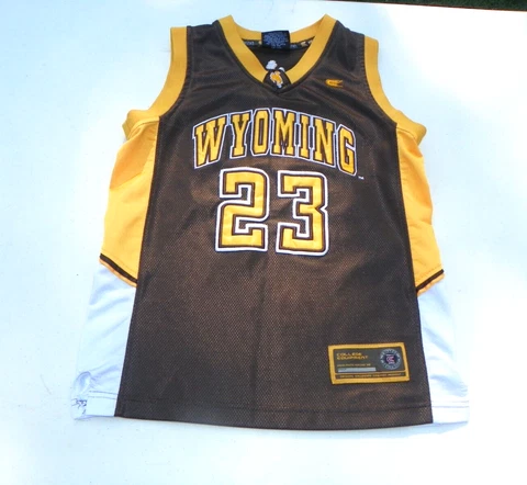 1992 WYOMING COWBOYS college basketball JERSEY number 23 Youth 8-10 Cover