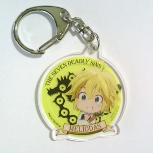 keychain key holder chain ring The Seven Deadly Sins anime Meliodas - Picture 1 of 2