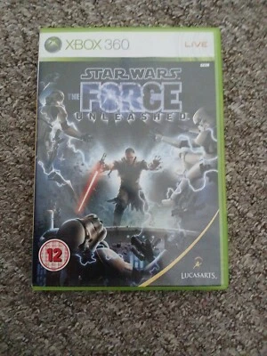 XBOX 360 STAR WARS THE FORCE UNLEASHED 2008 LUCASARTS RATED 12 - Image 1 of 4