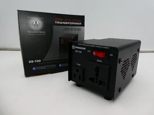 🍀 NEU! Dynastar DS-100 Step Up & Down Spannungswandler Transformator 100W 110V - Bild 1 von 4