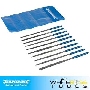 Silverline Needle File Set 10pce MS100 - Picture 1 of 4