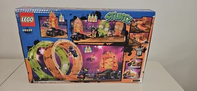 LEGO City 60339 Double Loop Stunt Arena – New Sealed Building Set - Image 1 of 2