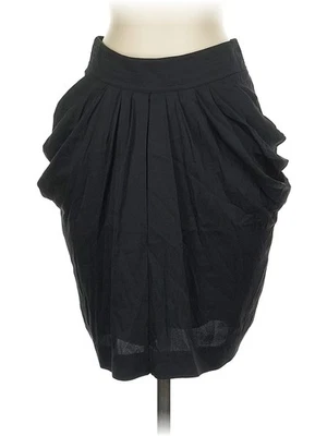 Falda de seda negra para mujer Catherine Malandrino P Foto 1 de 2