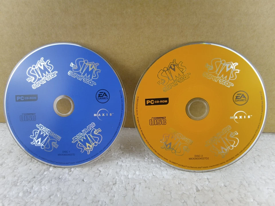 The Sims: Superstar Expansion Pack PC (2 Discs, EA Games Maxis, No Keycode) - Image 1 of 1