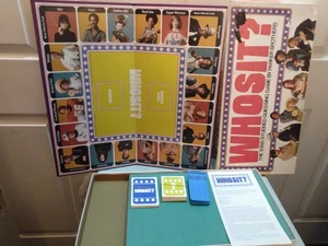 Vintage Parker Brothers 1976 WHOSIT? Brettspiel 100% vollständig einige Gebrauchsspuren siehe Bilder - Bild 1 von 19