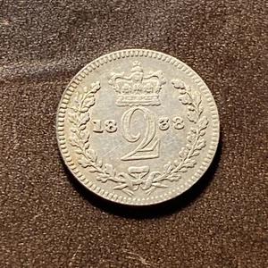 1838 Great Britain 2 Pence Twopence #572 - Picture 1 of 2