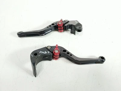 08-10 SUZUKI GSXR 600 750 Right Left Aftermarket Clutch Brake Levers A - Image 1 of 4