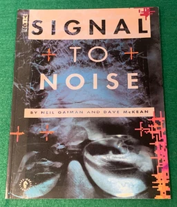 Signal to Noise by Neil Gaiman & Dave McKean 2nd Ed 1992 Trade PB - Imagen 1 de 7