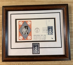 Copertina primo giorno Babe Ruth Baseball 1983 e timbro incorniciato NY Yankees - Foto 1 di 13