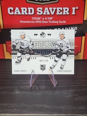 2019 SP Authentic Future Icons /199 Blake Lizotte Tobias Bjornfot #130 Rookie RC - Image 1 of 3