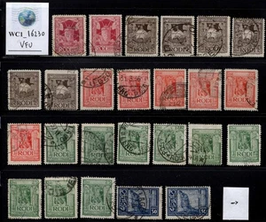 WC1_16230. ITALIEN ÄGÄIS COL. RHODOS. Bestand von 1932 Kurzsatz. Sc.55-63. Gebraucht - Bild 1 von 1