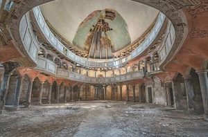 Wandbild LOST PLACE ca. 78x118 cm – Leinwandbild Keilrahmen Deko modern - Bild 1 von 2