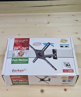 Barkan Flat / Curved 29" - 70" TV Wall Mount - Imagem 1 de 3