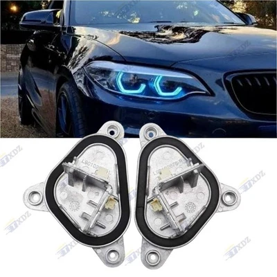 Ice Blue Angel Eye DRL LED Module For BMW F87 F22 F23 LCI M2 230i M240i 2018-21 Foto 1 de 4