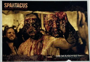 Tarjeta coleccionable Spartacus Blood & Sand SA2 Savage Chase #346/350 2011 Rittenhouse - Imagen 1 de 2