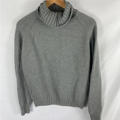 Pria Grey Turtleneck Sweater Grey Size Large - Image 1 of 4