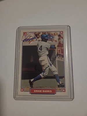 Ernie Banks 1993 年纳贝斯克全明星亲笔签名 — 第 1/2 张图片