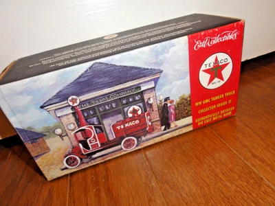 Ertl Collector Series 17 1919 GMC Tanker Truck Texaco Petroleum Products NEW - Image 1 of 4