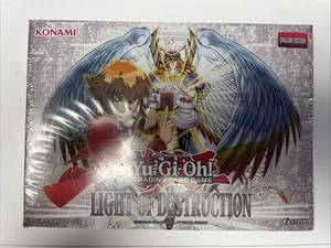 Yu-Gi-Oh! Mini Caja Luz de Destrucción Sellada de Fábrica Envío Gratis X3 NUEVA - Imagen 1 de 6
