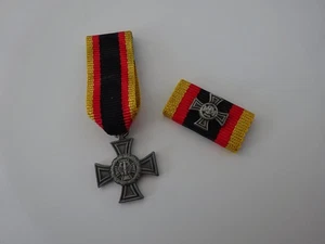 Set Bundeswehr Ehrenkreuz silber Bandspange + Miniatur SONDERAUKTION - Picture 1 of 1