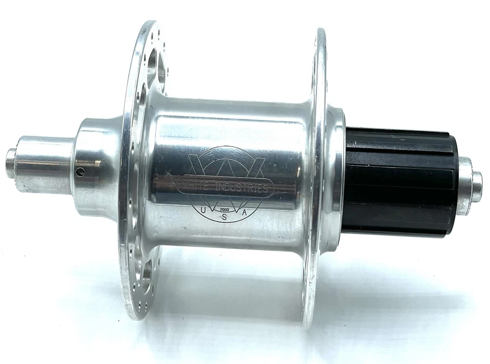 Buje trasero de brida alta White Industries tándem vintage 36 orificios/distancia de 145 mm Foto 1 de 4