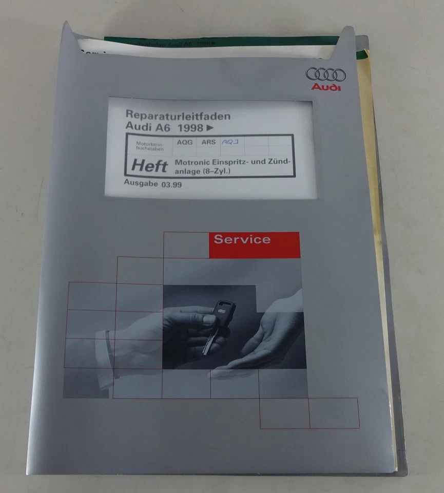 Manual de Taller / Guía de Reparación Audi A6 C6 Motronic Einspr Zündanlg. 8 - Imagen 1 de 1