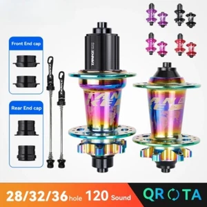 120 Klick Nabe 6 Lager MTB Nabe vorne hinten Scheibenbremse Mountainbike Naben - Bild 1 von 48