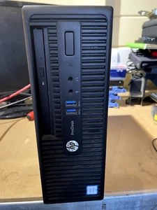 HP ProDesk 400 G3 SFF PC i5-6500 3.20GHz 8GB RAM 500GB HDD Windows 11 Pro - Picture 1 of 4