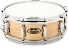 Pearl Masters Maple Pure Snare Drum   5 X 14 Inch   Natural Maple