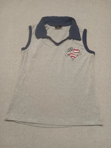Harley Davidson Tank Top Damen Größe Large (fällt klein aus) 2005 Yorktown, VA Biker - Bild 1 von 15