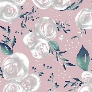 Tela Minky Digital Rosewater Rosa abrazo BT yarda X 58 pulgadas Shannon - Imagen 1 de 1
