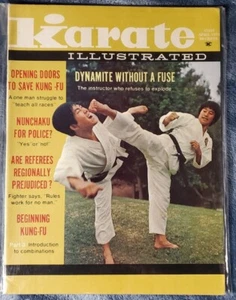 Karate Illustrated -April, 1974 New , originally packed. - Picture 1 of 2