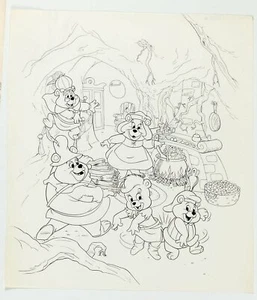 Gummibären Produktion Kunst Disney Buch Würfel Bäuche Krabben Gramm Sunnitische Zummi - Bild 1 von 3