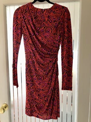 Matthew Williamson Patterned Mini Dress Party Formal Dress Size UK 6 - Image 1 of 4