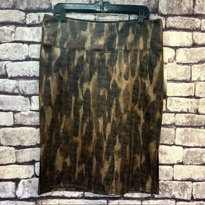Falda recta Athena Maria nueva con etiquetas negra y marrón talla XL mezcla de poliéster Foto 1 de 4