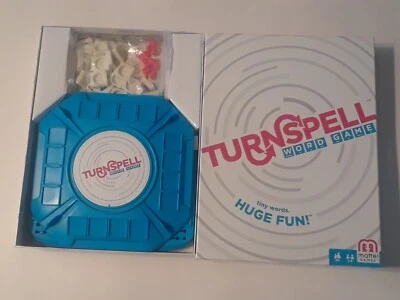 Turnspell Word Game tiny words Huge Fun By Mattel  open box game pieces sealed!! - Image 1 of 4