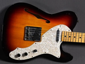 Fender Custom Shop Telecaster 1969 Thinline Journeyman Relic 3-Tone Sunburst - Bild 1 von 12