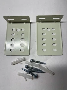 2 mehrfach gebohrte L - Halterungen 3" x 1" x 2,5" - Bild 1 von 5