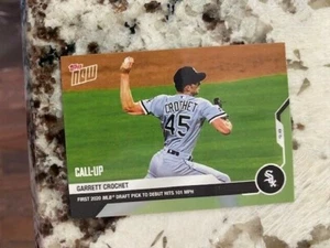 2020 TOPPS NOW CALL-UP CARD CHICAGO WHITE SOX GARRETT CROCHET #286 DEBUT 101 MPH - Picture 1 of 1