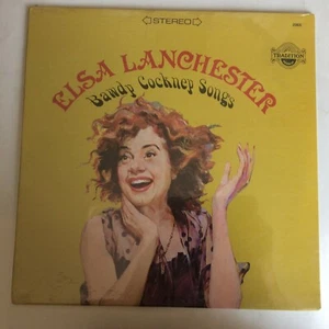 Elsa Lanchester-Bawdy Cockney Songs- Tradition Everest 2065 Record. -Folk-Sealed - Picture 1 of 2